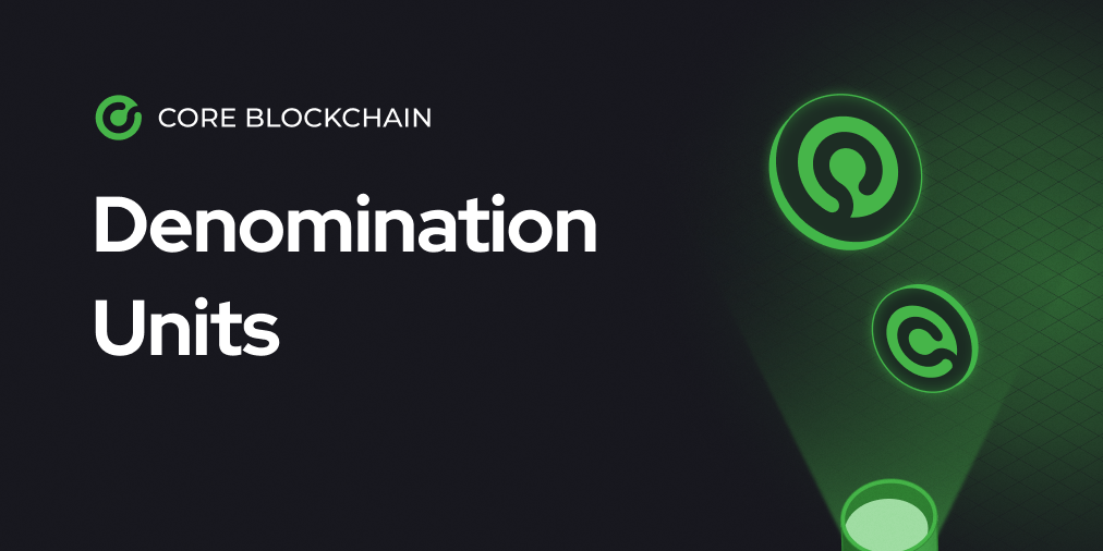 Denomination Units Denomination Units